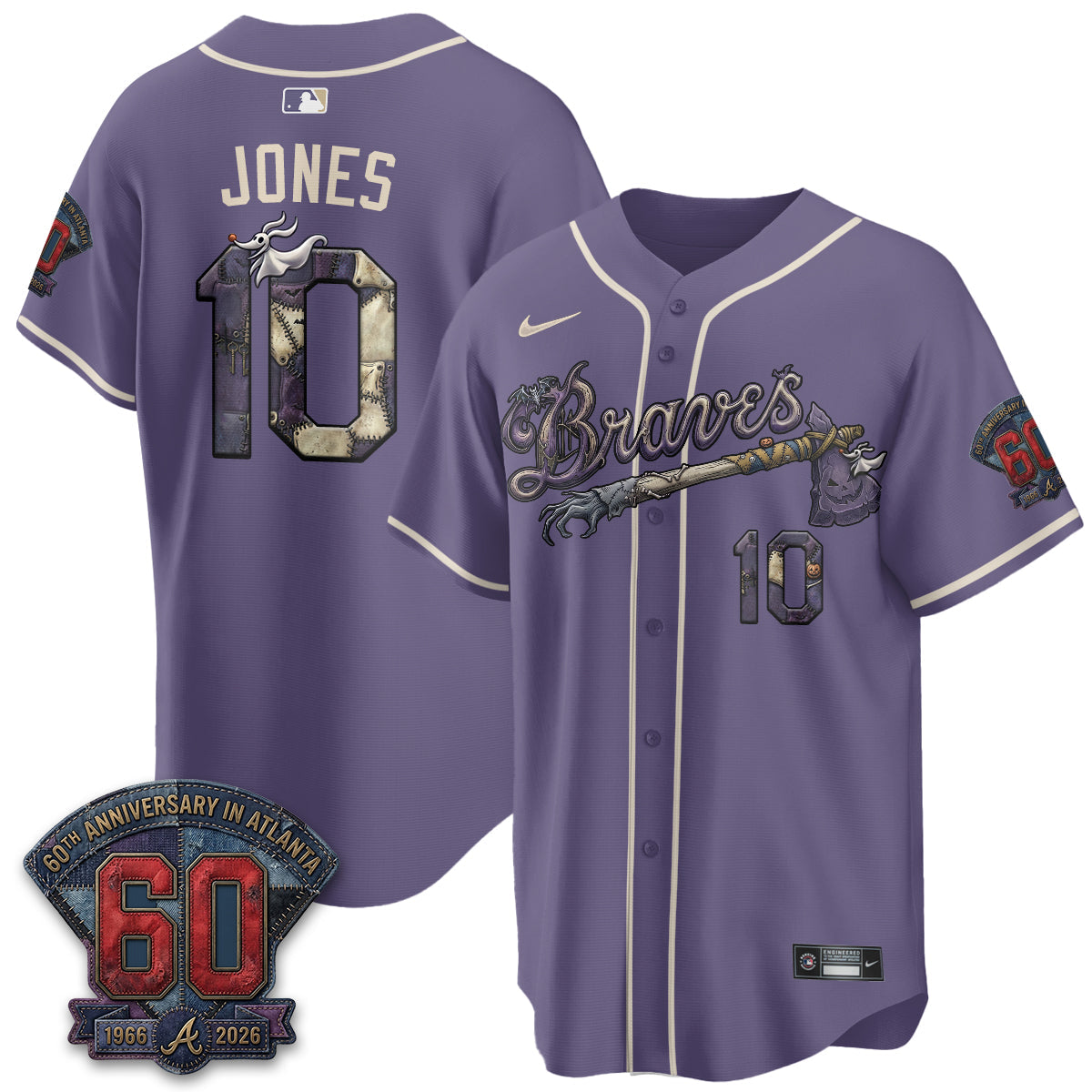 ATL Nightmare Edition Vapor Jersey - Stitched