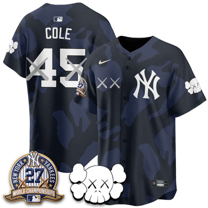 NYY x KAWS Edition Vapor Jersey - Stitched