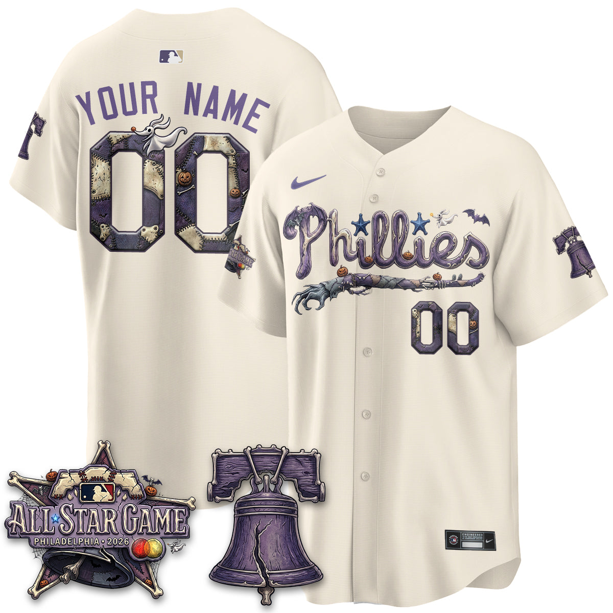 Custom PHI Nightmare Edition Vapor Jersey - Printed
