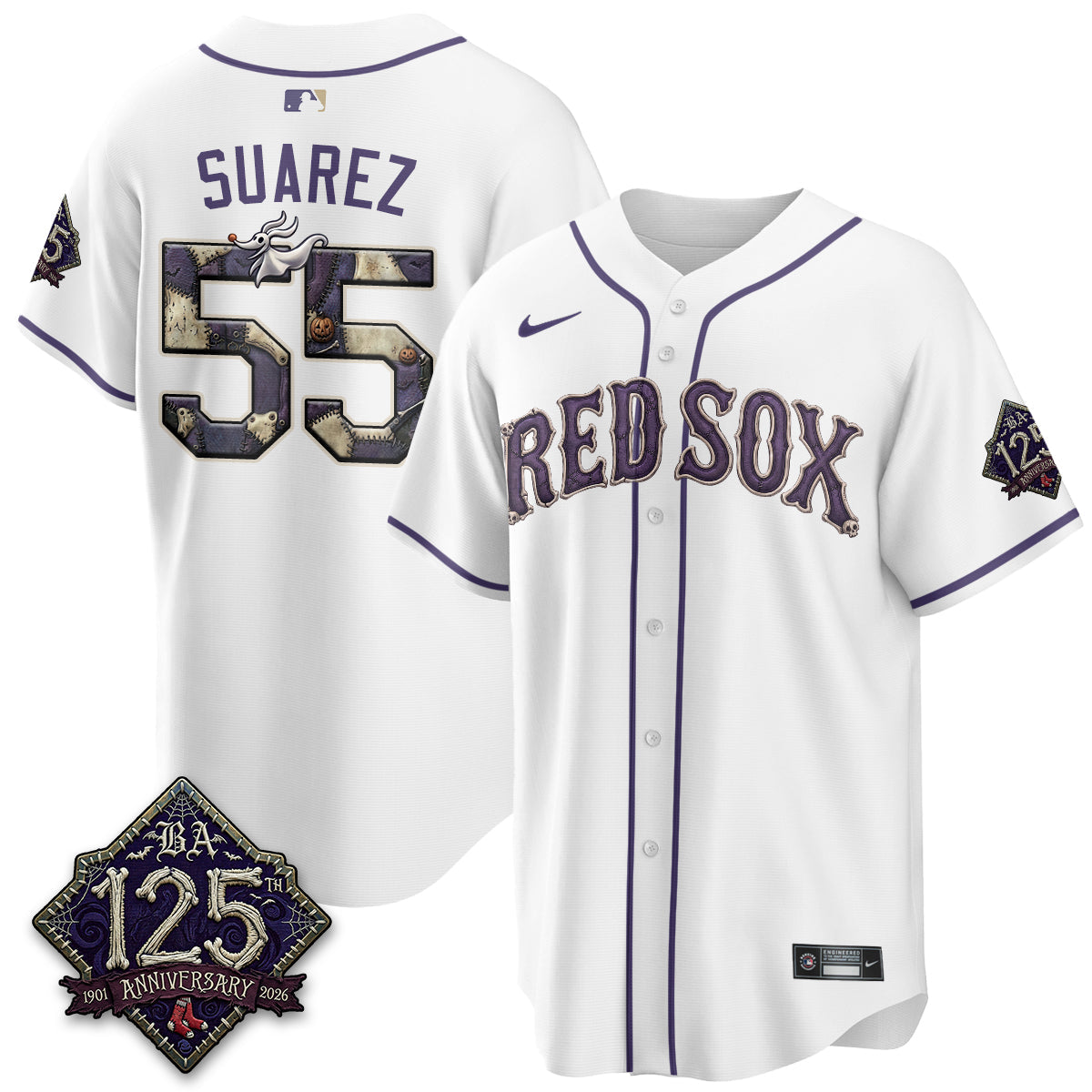 BOS Nightmare Vapor Limited Jersey - Stitched