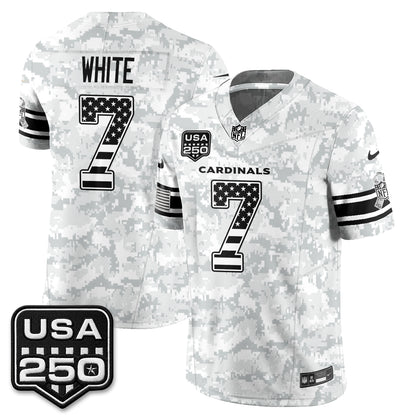 ARI 2026 Salute to Service Vapor Jersey - Stitched