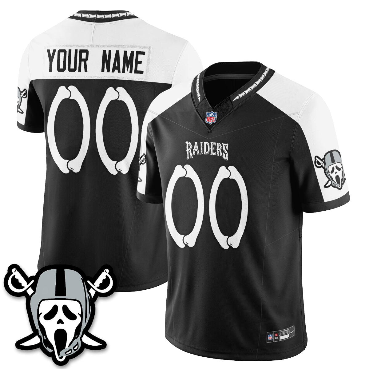 LVR x Ghost Face Edition Vapor Custom Jersey - Stitched