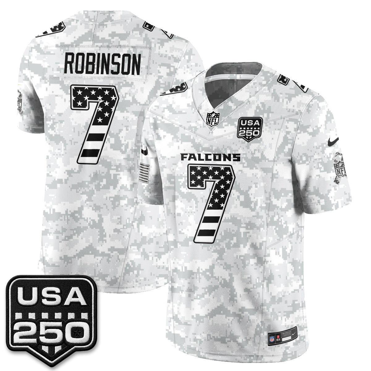 ATL 2026 Salute to Service Vapor Jersey - Stitched
