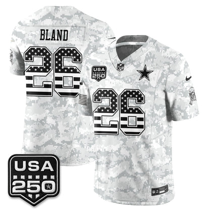 DAL 2026 Salute to Service Edition Vapor Jersey - Stitched
