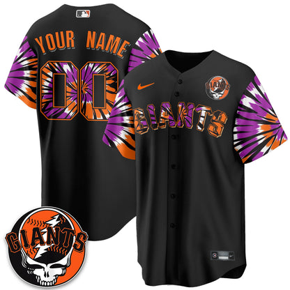 SF x Grateful Dead Vapor Custom Jersey V2 - Stitched