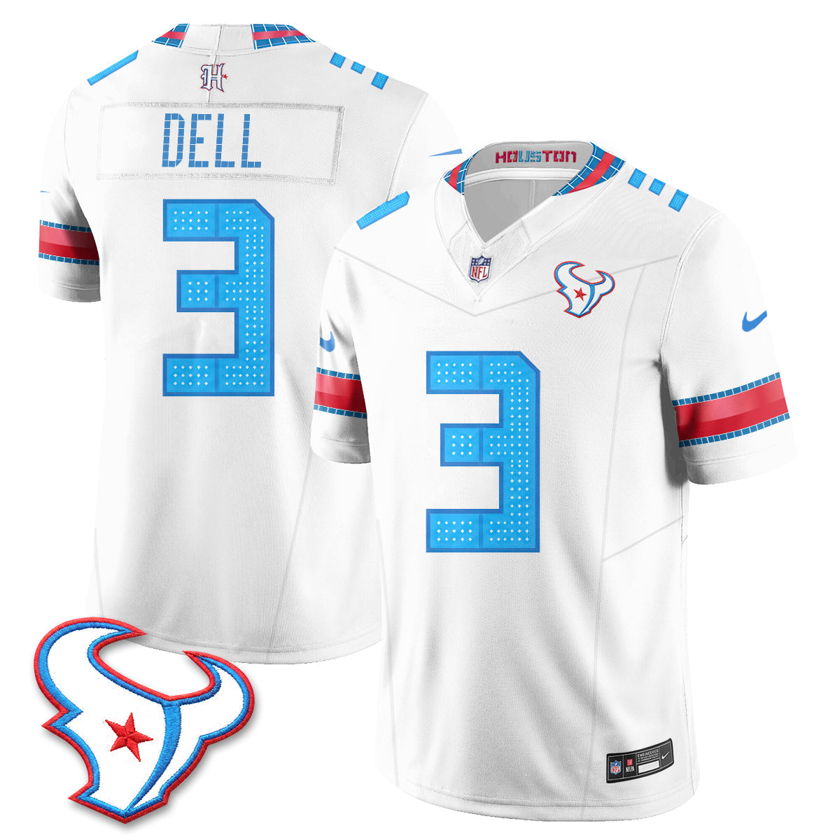 HOU 2026 Rivalries Vapor Jersey - Stitched