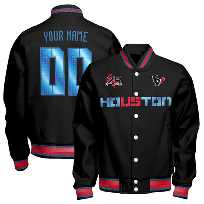 HOU Rivalries 2026 Edition Custom Baseball Jacket V2 - Printed