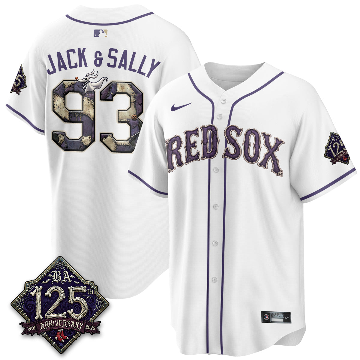 BOS Nightmare Vapor Limited Jersey - Stitched