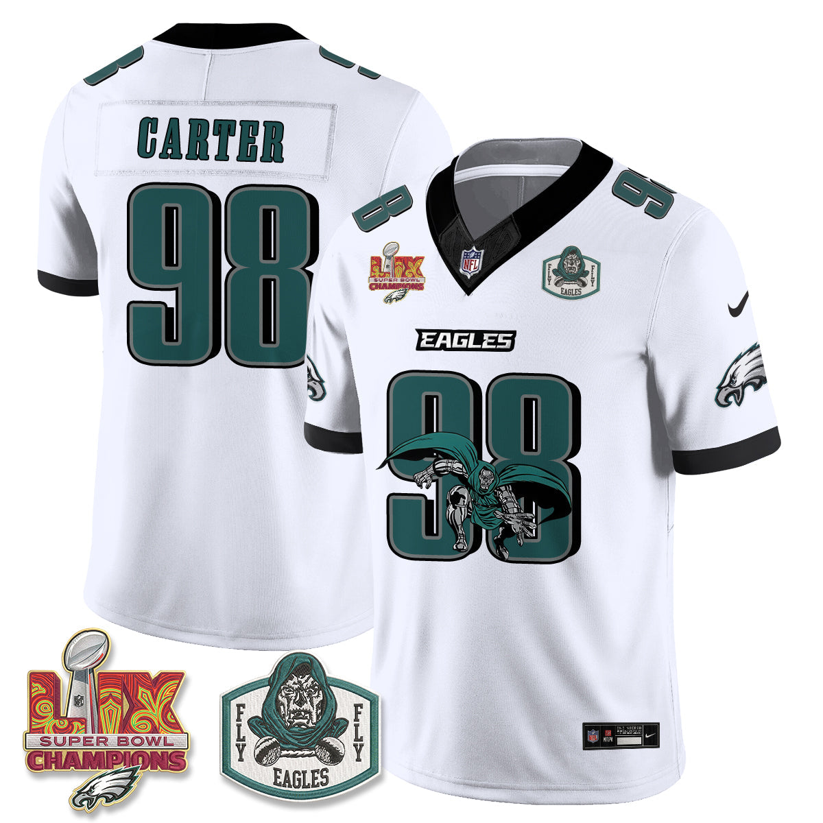 PHI x Green Cape Villain Edition Vapor Jersey - Stitched