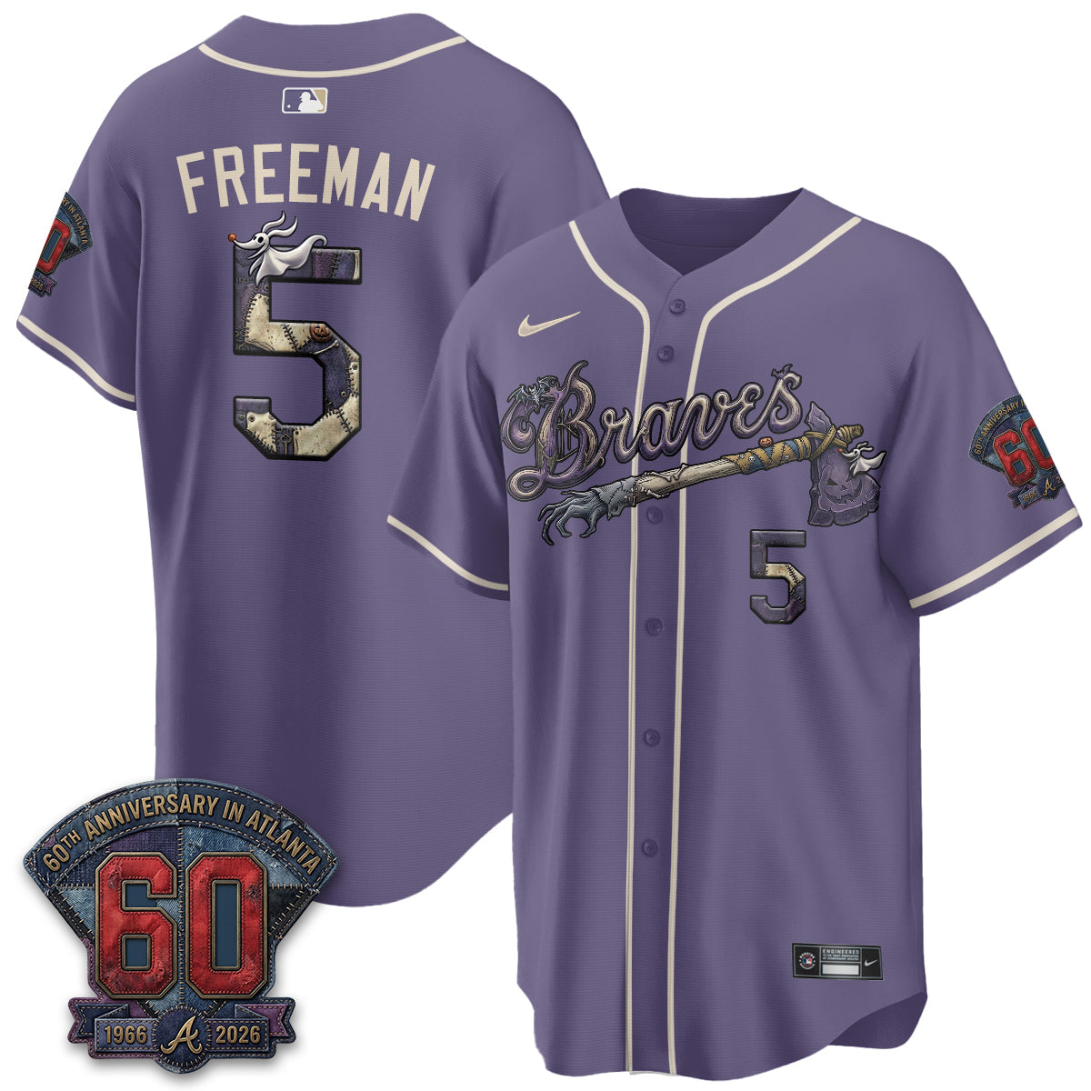 ATL Nightmare Edition Vapor Jersey - Stitched