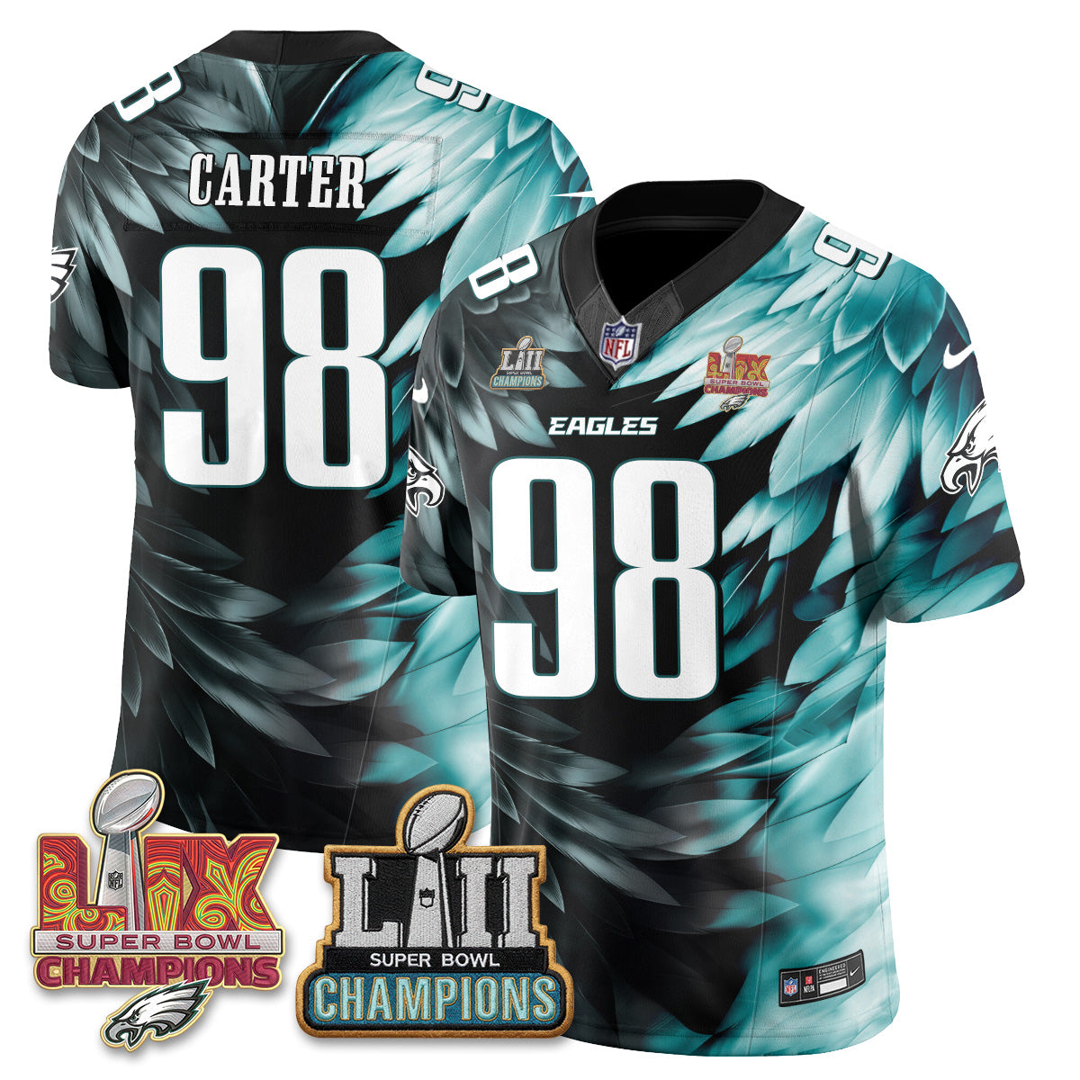 PHI Fangear Edition Vapor Jersey - Stitched-NQD