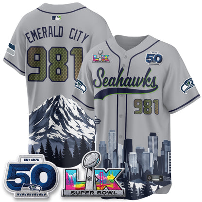 SEA City Edition Vapor Baseball Jersey - Stitch