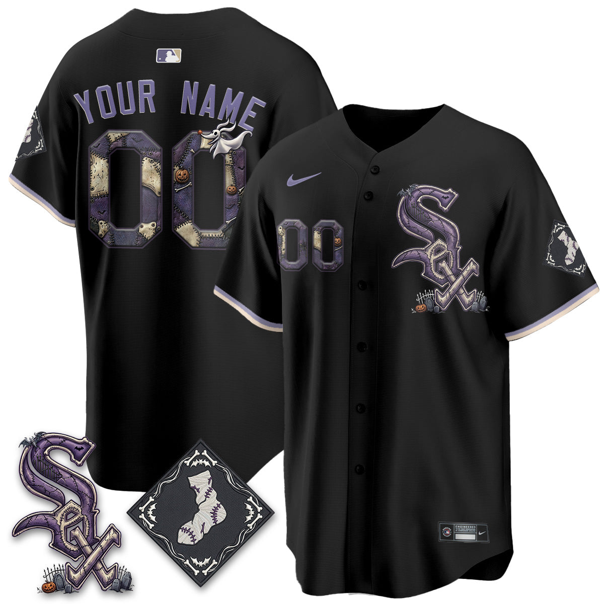 CWS Nightmare Edition Vapor Custom Jersey - Stitched