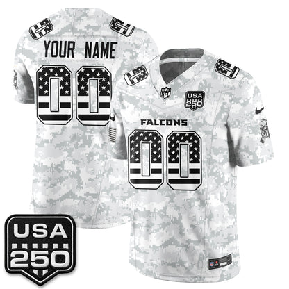 ATL 2026 Salute to Service Vapor Custom Jersey - Stitched