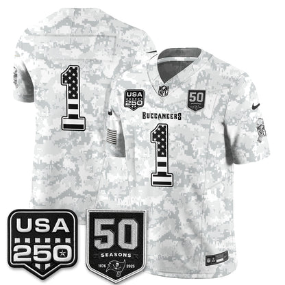 TB 2026 Salute to Service Edition Vapor Jersey - Stitched
