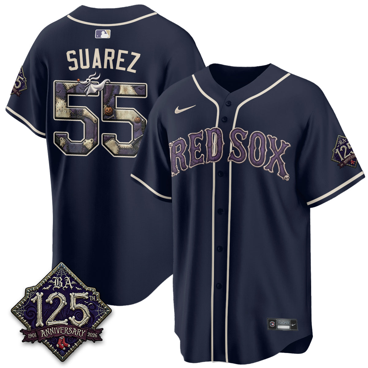 BOS Nightmare Vapor Limited Jersey - Stitched