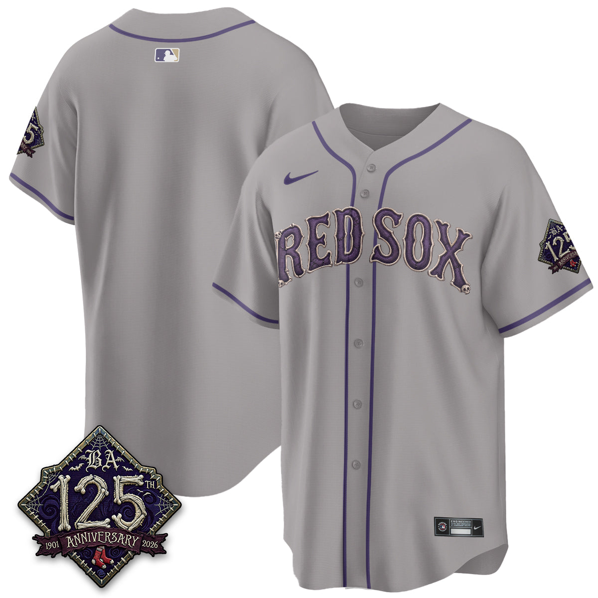 BOS Nightmare Vapor Limited Jersey - Stitched