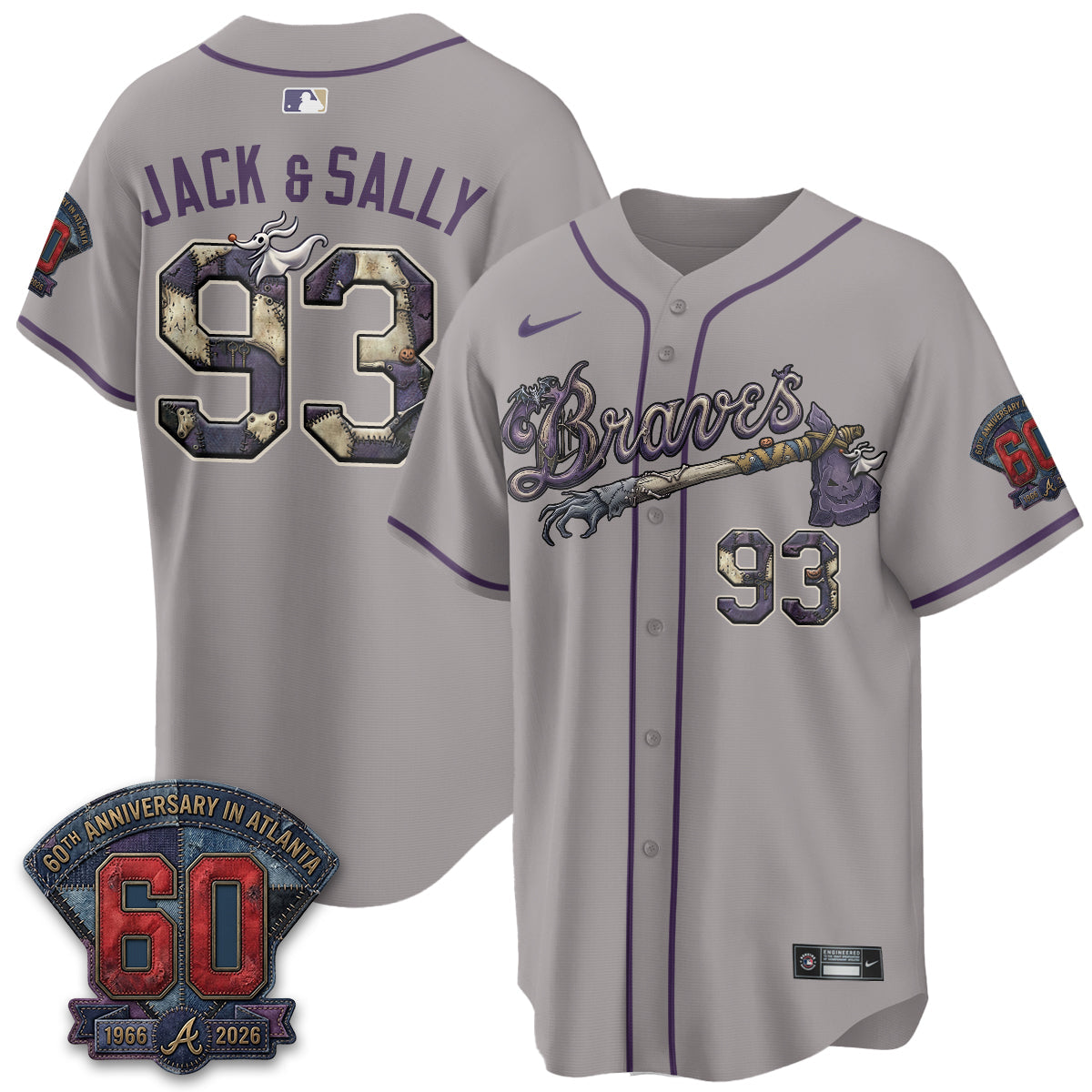 ATL Nightmare Edition Vapor Jersey - Stitched