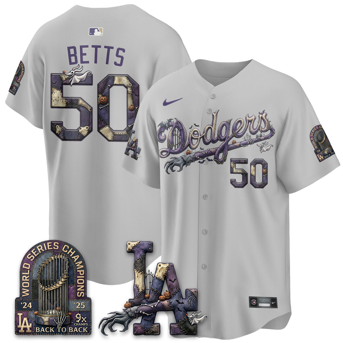 LAD Nightmare Edition Vapor Jersey - Stitched
