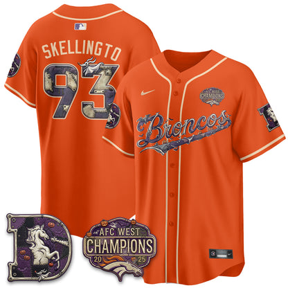 DEN 2026 Nightmare Edition Vapor Baseball Jersey - Stitched