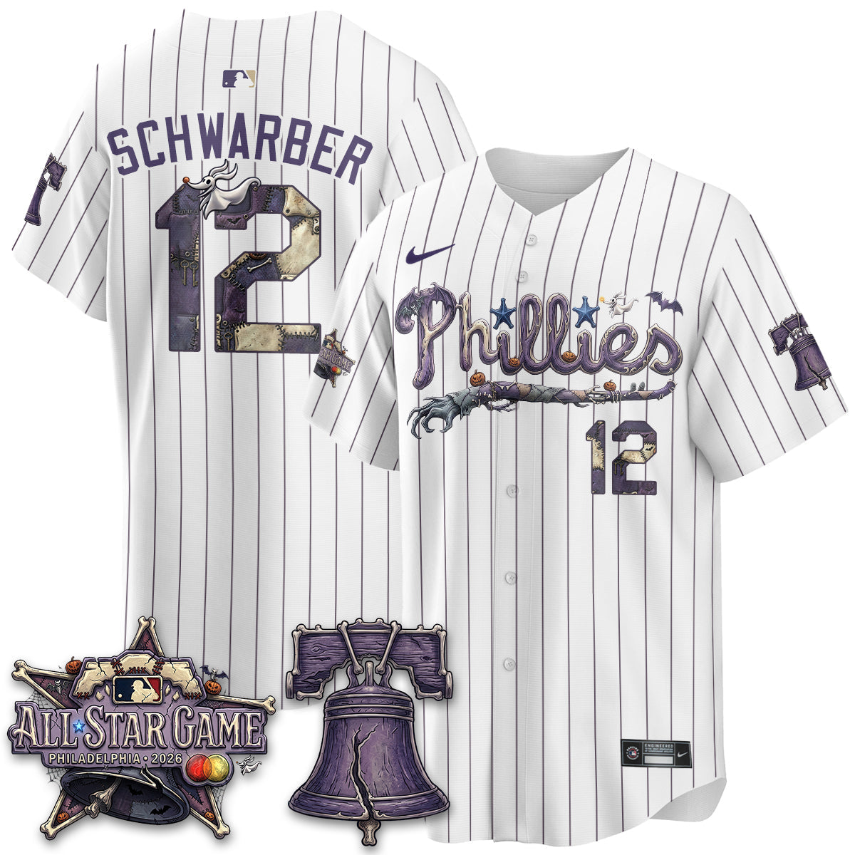 PHI Nightmare Edition Vapor Jersey - Stitched