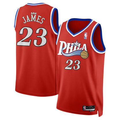 PHI LeBron James #23 Vapor Jersey - Stitched