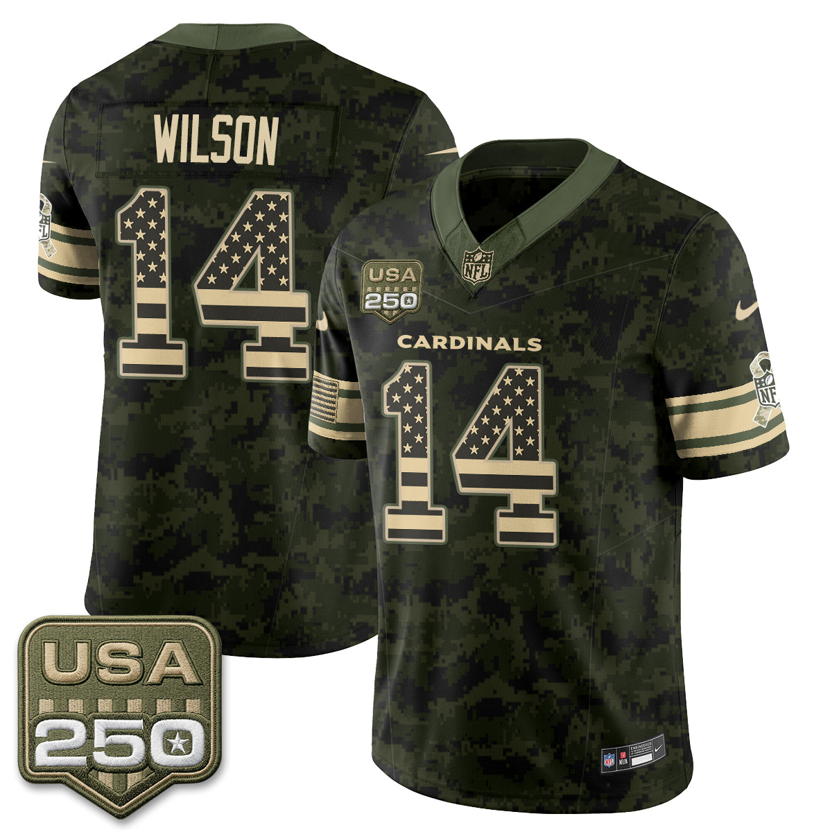 ARI 2026 Salute to Service Vapor Jersey - Stitched