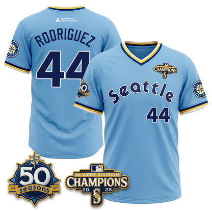 SEA 50th Anniversary Throwback Limited Jersey - Stitched
