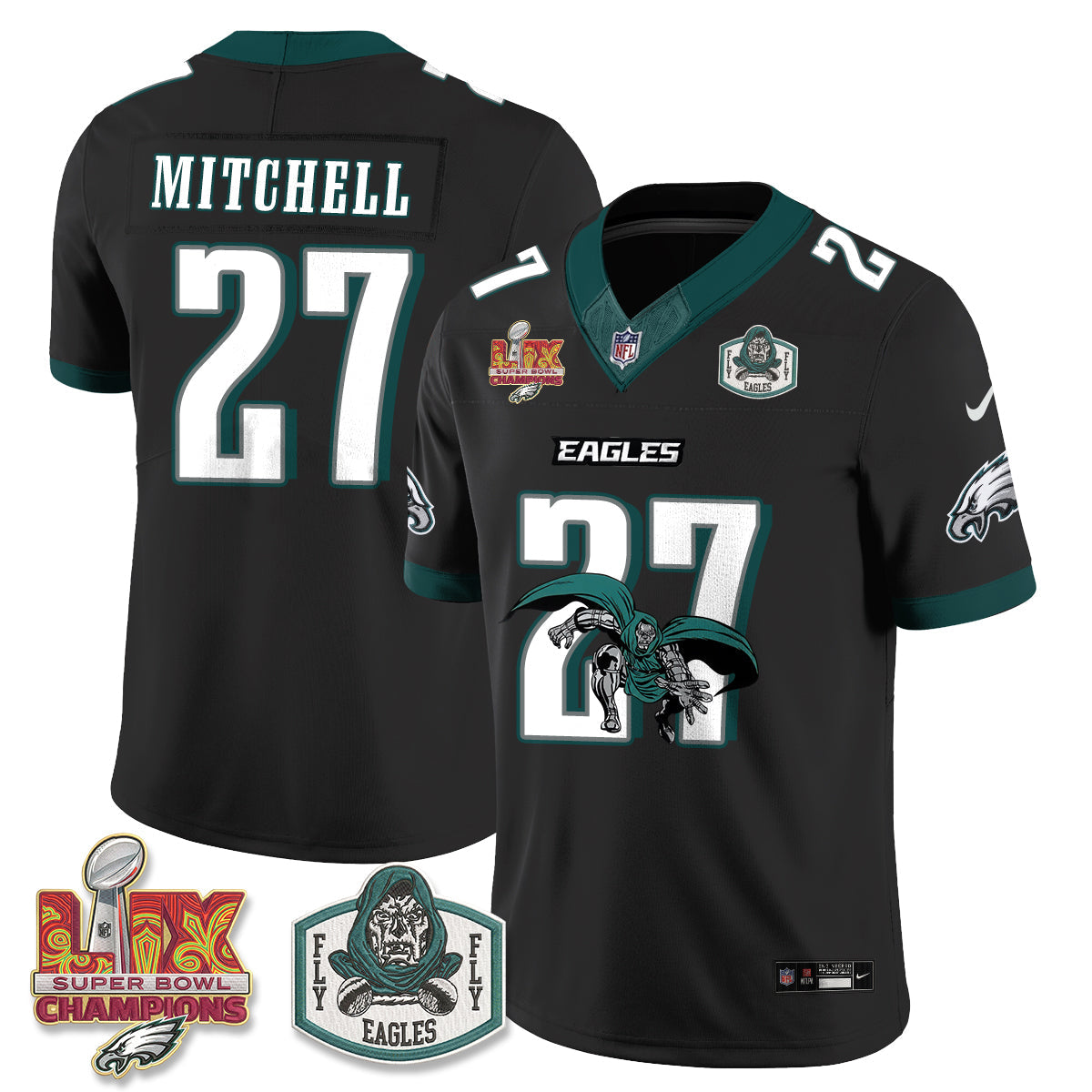 PHI x Green Cape Villain Edition Vapor Jersey - Stitched
