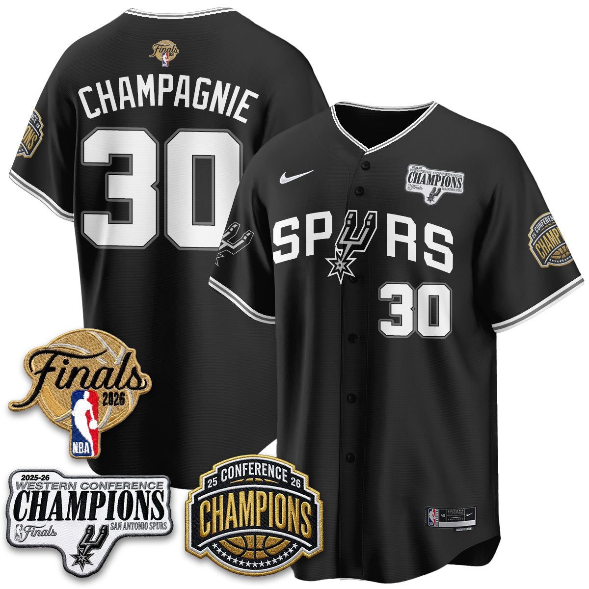 SAS 2026 Basketball Finals Vapor Jersey - Stitched