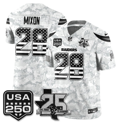 HOU 2026 Salute to Service Edition Vapor Jersey - Stitched