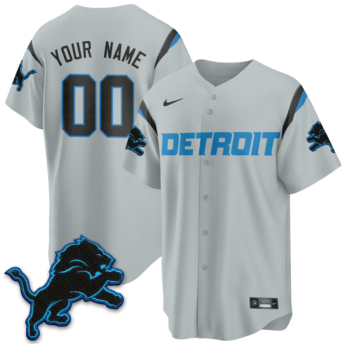 DET 2026 Rivalries Baseball Vapor Custom Jersey - Stitched