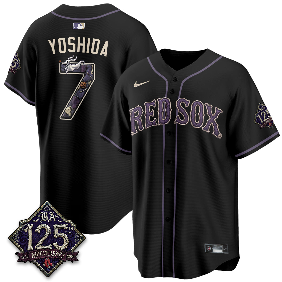 BOS Nightmare Vapor Limited Jersey - Stitched