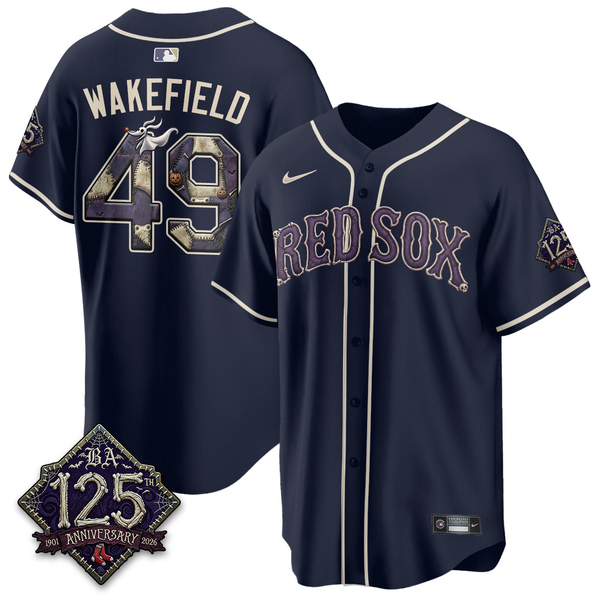 BOS Nightmare Vapor Limited Jersey - Stitched