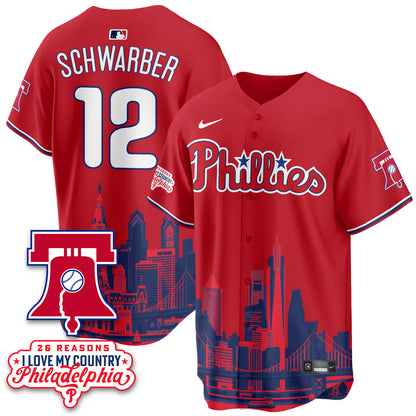 PHI "26 Reasons I Love My Country" Edition Vapor Jersey - Stitched
