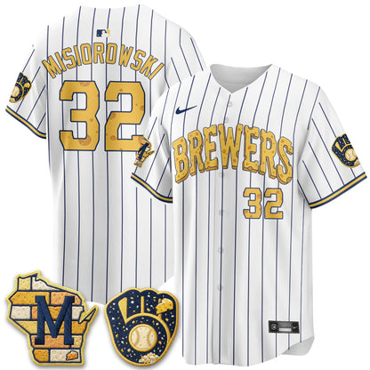 MIL Cheesehead Edition Vapor Limited Jersey - Stitched