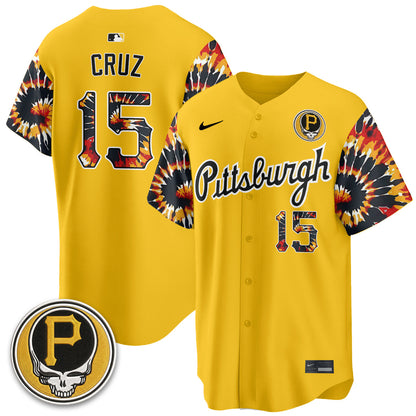 PIT x Grateful Dead Vapor Limited Jersey - Stitched