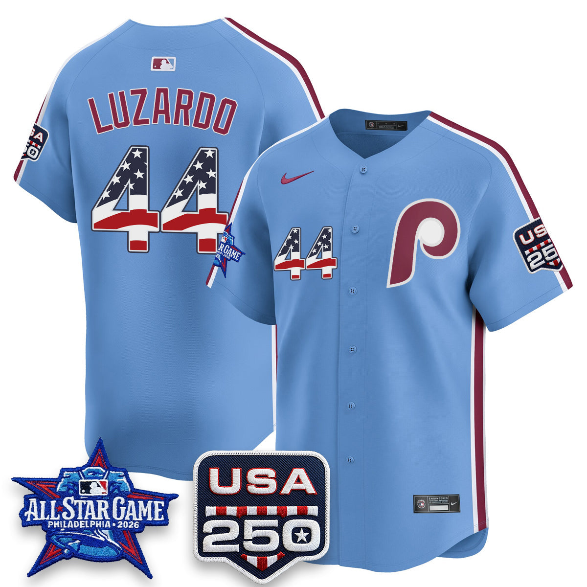 PHI 2026 All Star Edition Vapor Jersey - Stitched