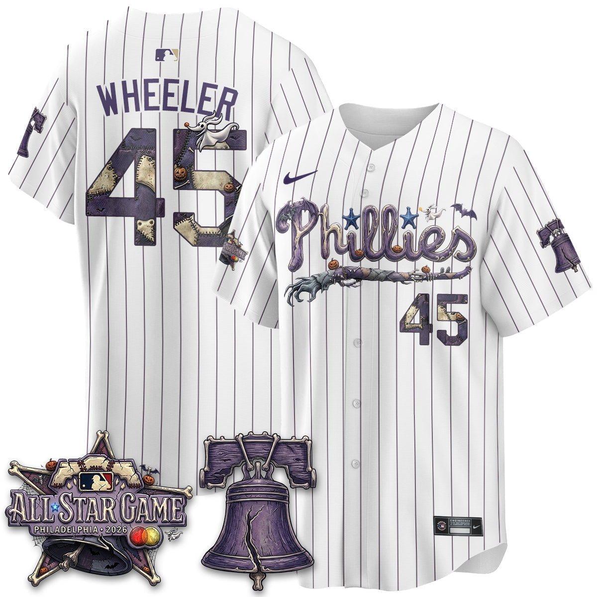 PHI Nightmare Edition Vapor Jersey - Stitched