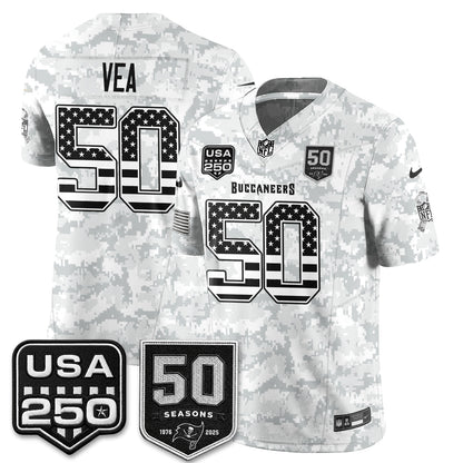 TB 2026 Salute to Service Edition Vapor Jersey - Stitched