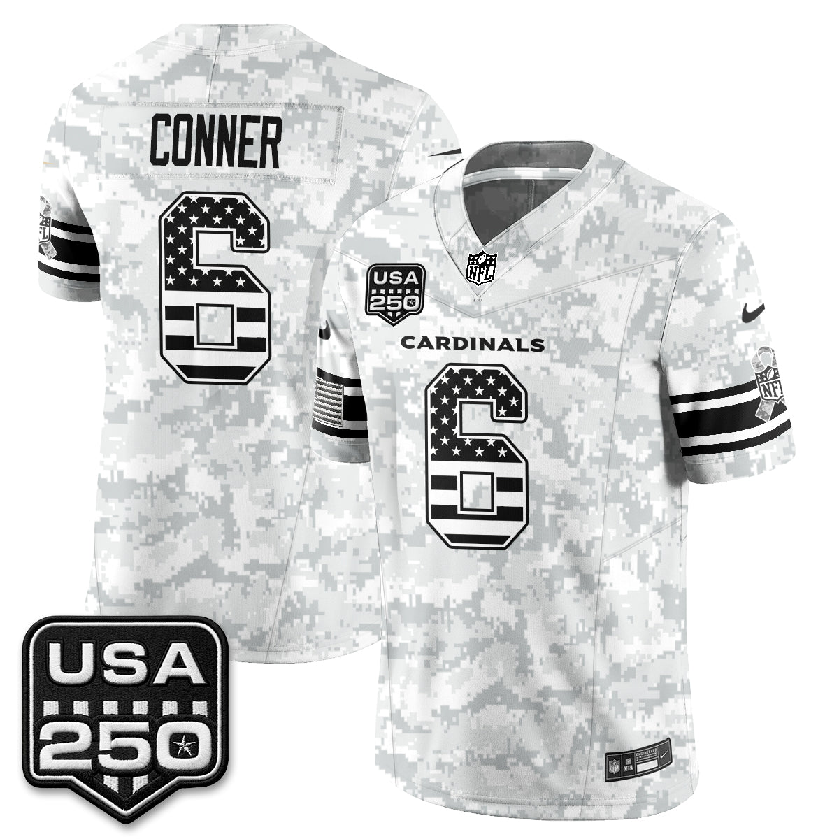 ARI 2026 Salute to Service Vapor Jersey - Stitched