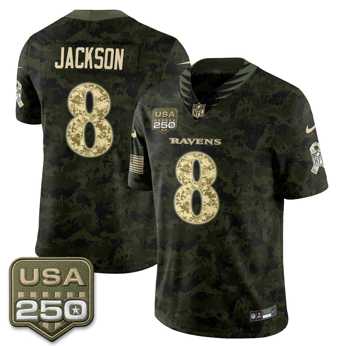 BAL 2026 Salute to Service Vapor Jersey - Stitched