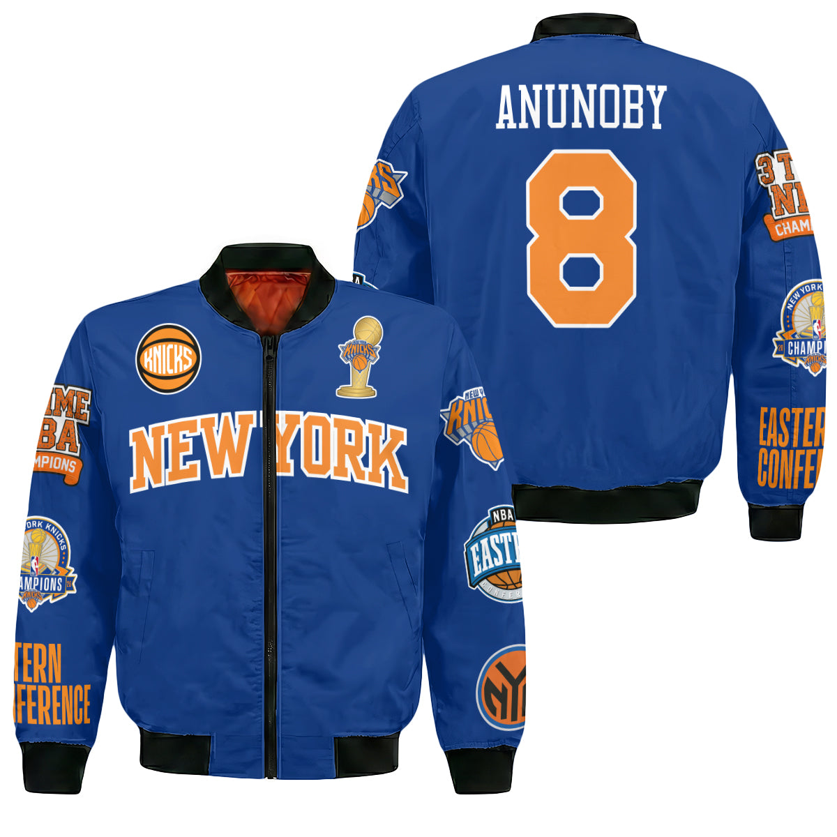 NYK 2026 NBA Finals Champions Limited Edition Bomber Jacket - Printed