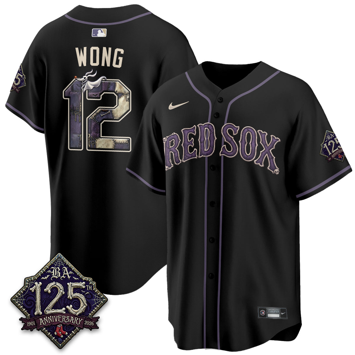 BOS Nightmare Vapor Limited Jersey - Stitched