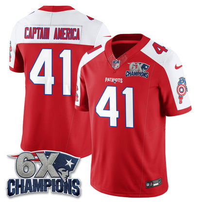 NE x Vibranium Shield Edition Vapor Jersey V2 - Stitched