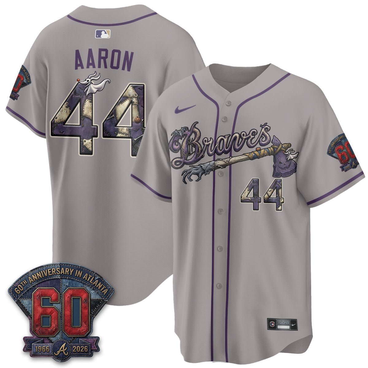 ATL Nightmare Edition Vapor Jersey - Stitched