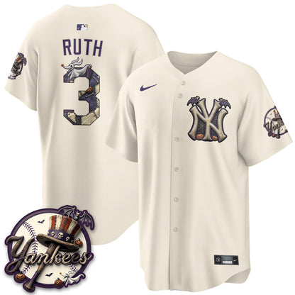 NYY Nightmare Edition Vapor Jersey - Printed