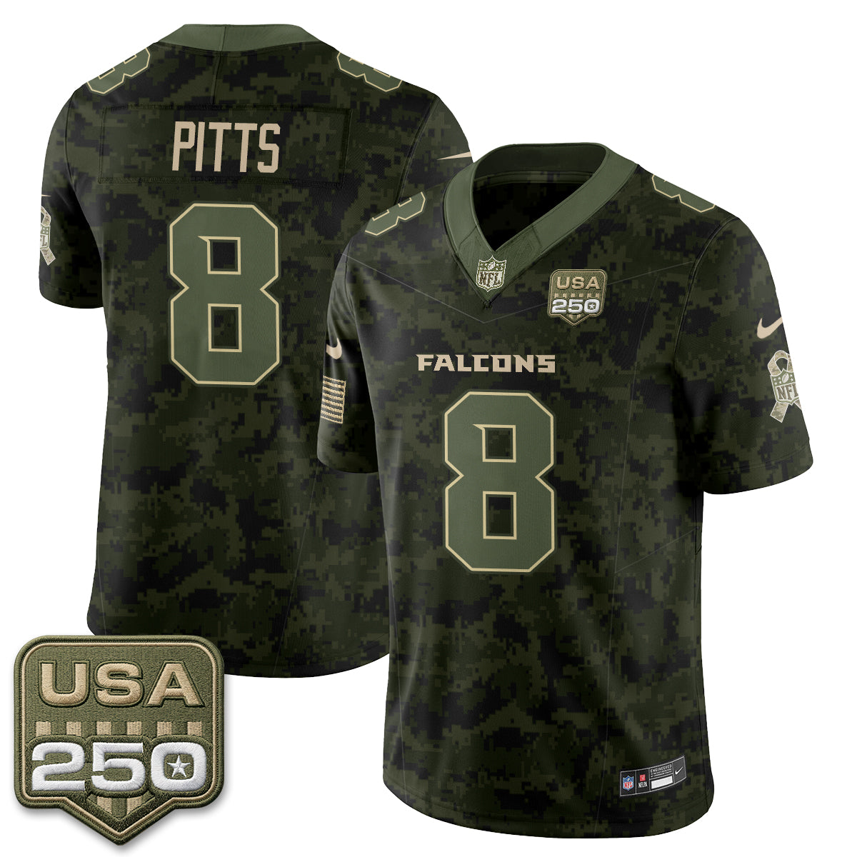 ATL 2026 Salute to Service Vapor Jersey - Stitched
