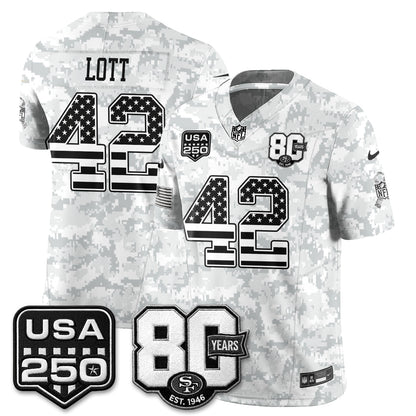 SF 2026 Salute to Service Edition Vapor Jersey - Stitched