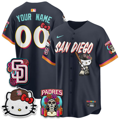 SD 2026 City Connect x Meow KT Vapor Limited Custom Jersey - Stitched